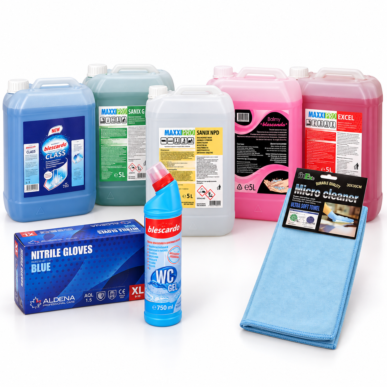dental-office-essential-pochistvane-i-higienna-podrujka-na-stomatologichen-kabinet DENTAL OFFICE ESSENTIAL – Комплект за почистване и хигиенна поддръжка на стоматологичен кабинет | 8 продукта - Image 1