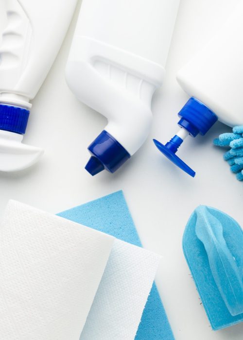 sanitary-products-top-view